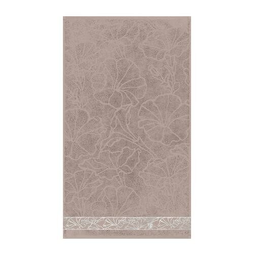 Полотенце махровое Wellfort тёмное с бордюром 70 х 120 см