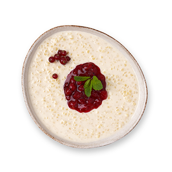 

Каша пшённая Азбука Вкуса на топлёном молоке с красной смородиной 220 г