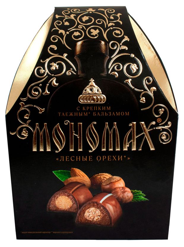 

Конфеты Мономах Лесные орехи 126 г