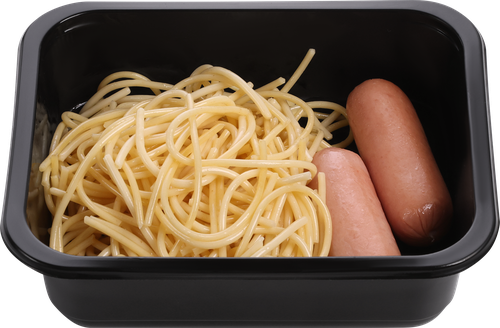 

Спагетти Лента Fresh с сосиской 200 г