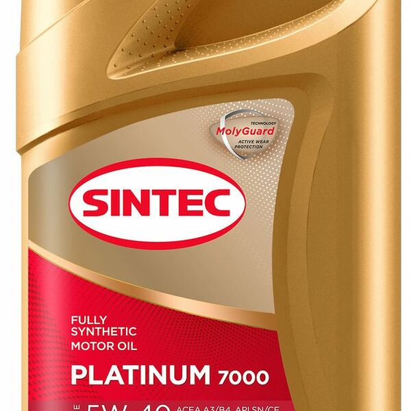Масло моторное синтетика Sintec Platinum SAE 5W-40 API SN/CF 1 л