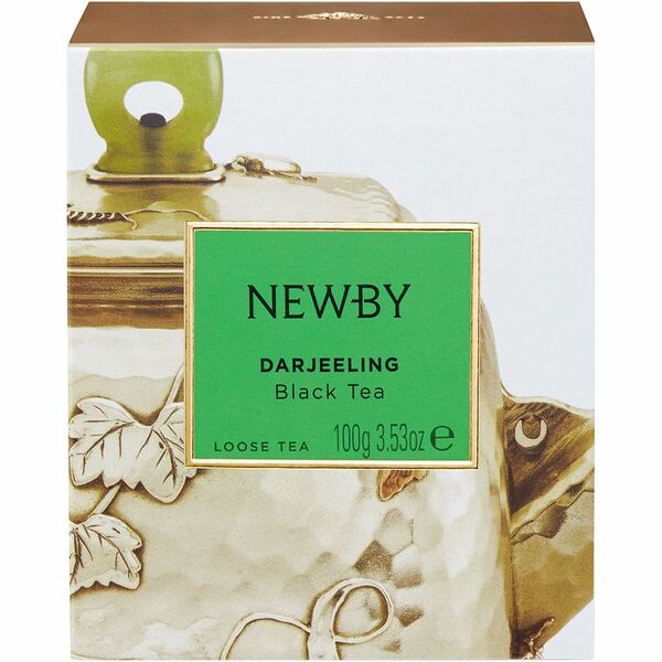 Чай черный Newby Darjeeling листовой 100г