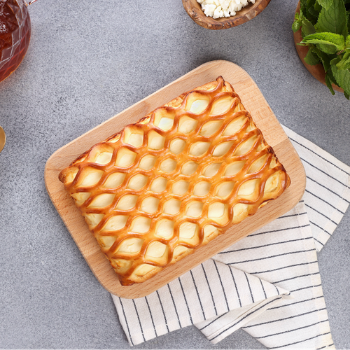 

Пирог с творожной начинкой, 350 г