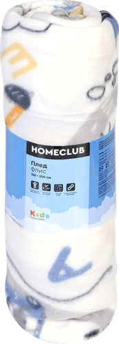 

Плед Homeclub Kids флис 1 шт. в ассортименте 150х200 см