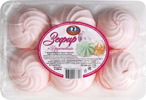 

Зефир Пикон Фруктовый 280 г