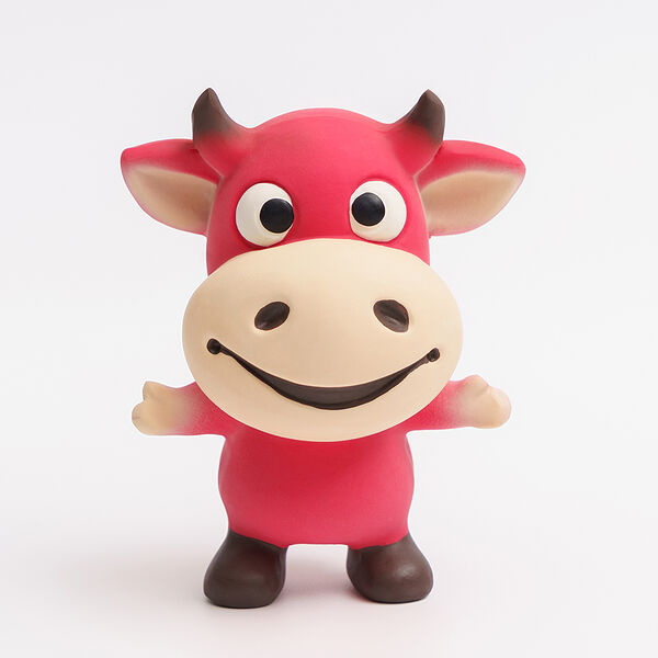 Игрушка Rurri для собак Бык, латекс 10.5x8x6.5 см