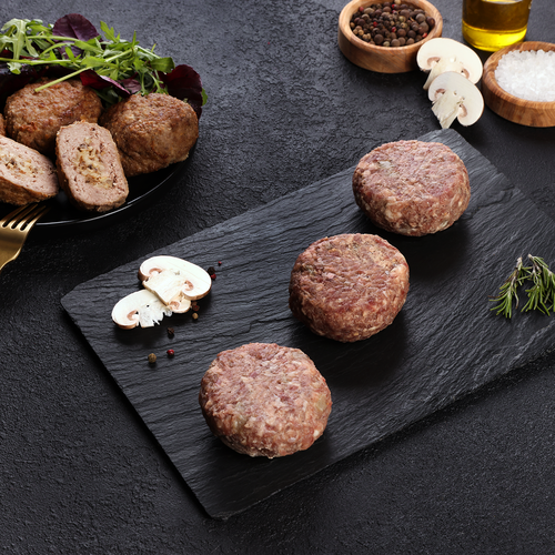 

Зразы мясные Лента Fresh с грибами и сыром вес