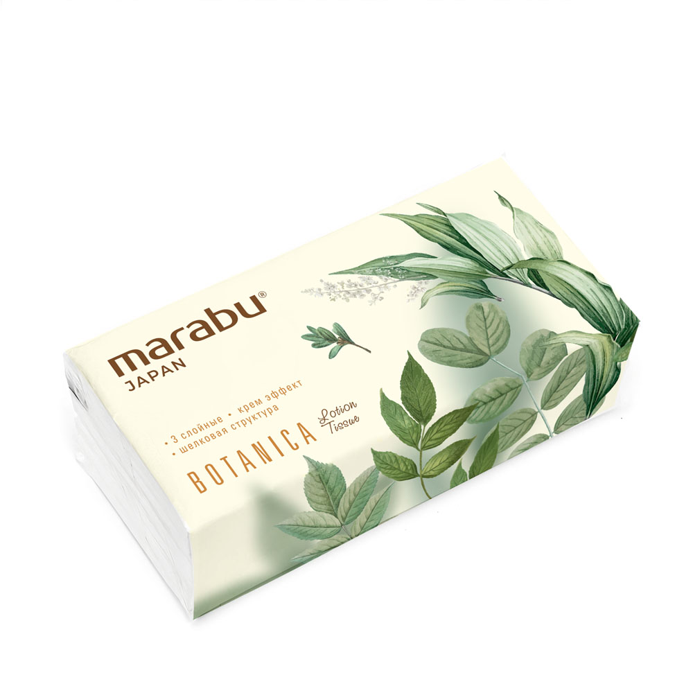 

Салфетки бумажные Marabu Botanica 3 слоя 120 шт.
