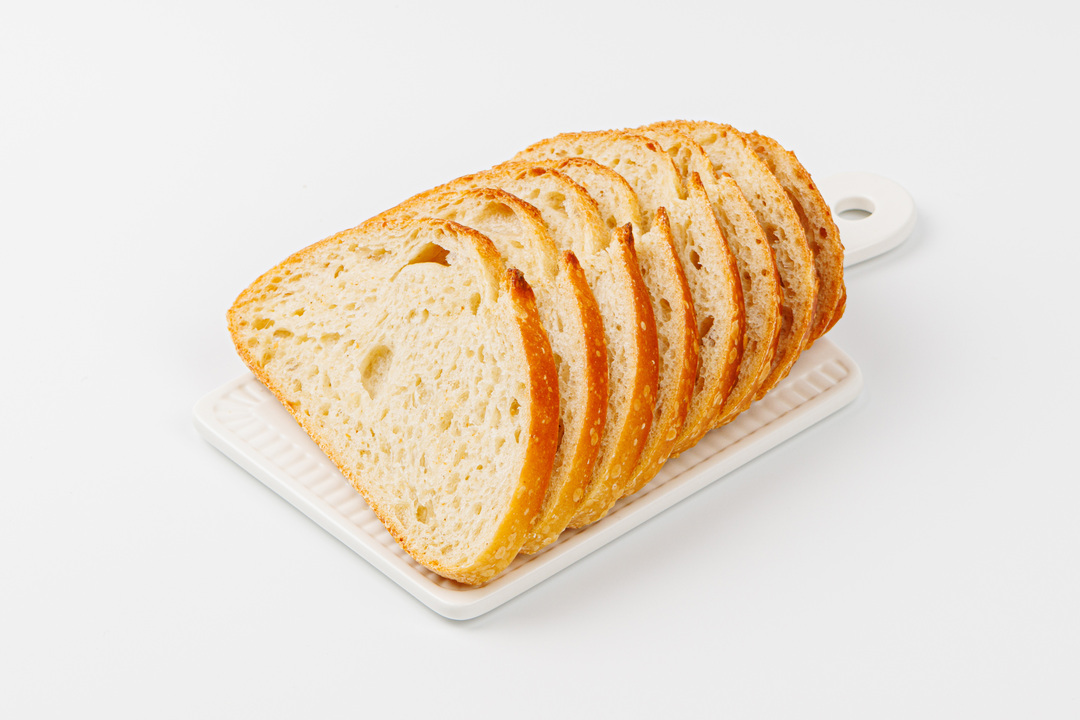 

Хлеб длительной ферментации, нарезка на закваске 300 г