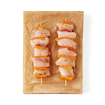 

Шашлык из рыбы меч Азбука Вкуса охлажденный в классическом маринаде вес