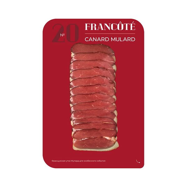 Продукт из мяса уток Филе утиное Магре с/к мякотн охл 60г вак/уп серв нар А-т Колос