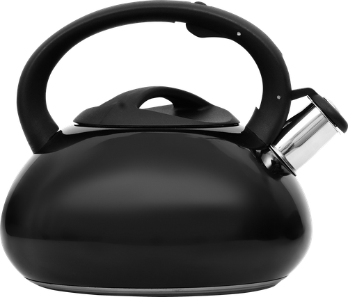 

Чайник MAL-105-N со свистком, черный, 3 л, нерж. сталь