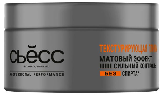 

Глина для волос Сьёсс текстурирующая с матовым эффектом и сильной фиксацией 75 мл