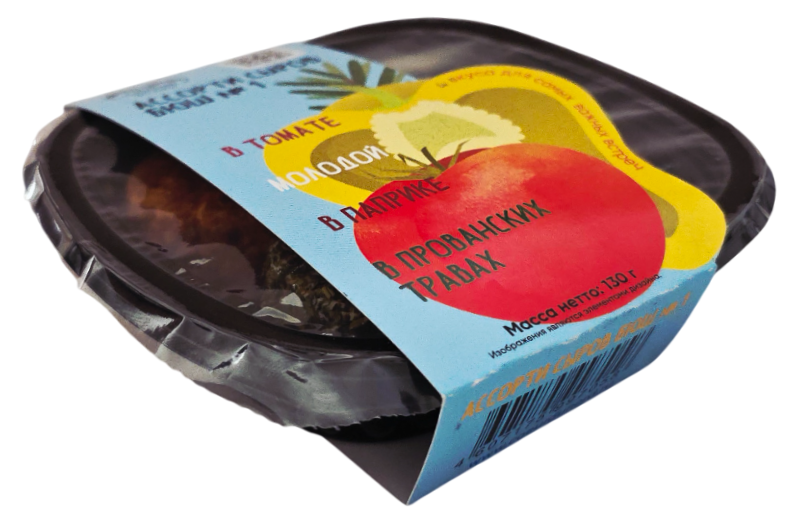 

Ассорти мягких сыров Coeur du nord Бюш №1 из коровьего молока 45% 130 г