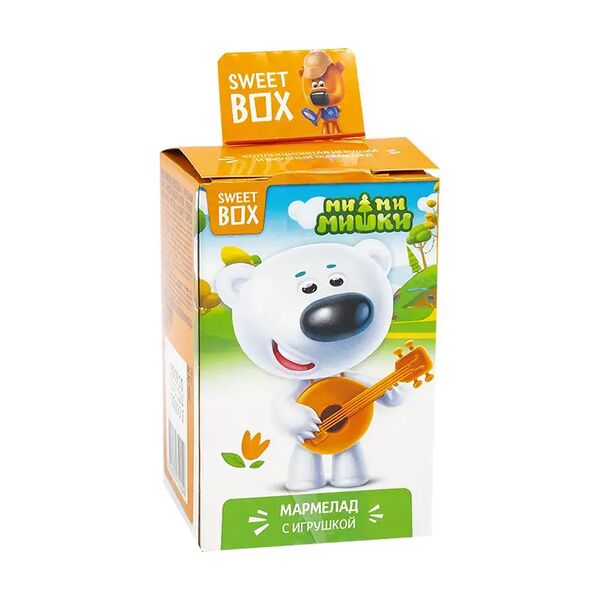 Жевательный мармелад с подарком, Sweet Box, 10 г, в ассортименте