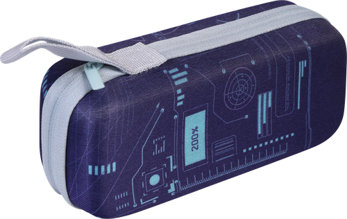 

Зонт механический Крок&Дилли Cyber 5 сложений 6 спиц в чехле Арт. YM090503