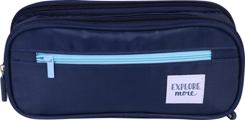 

Пенал Крок&Дилли с двумя секциями 20.8 х 9 х 5.8 см Арт. JJ306314A