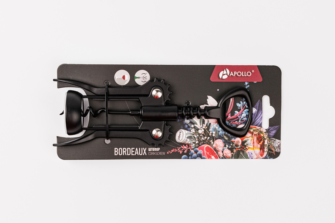 

Штопор Apollo Bordeaux черный