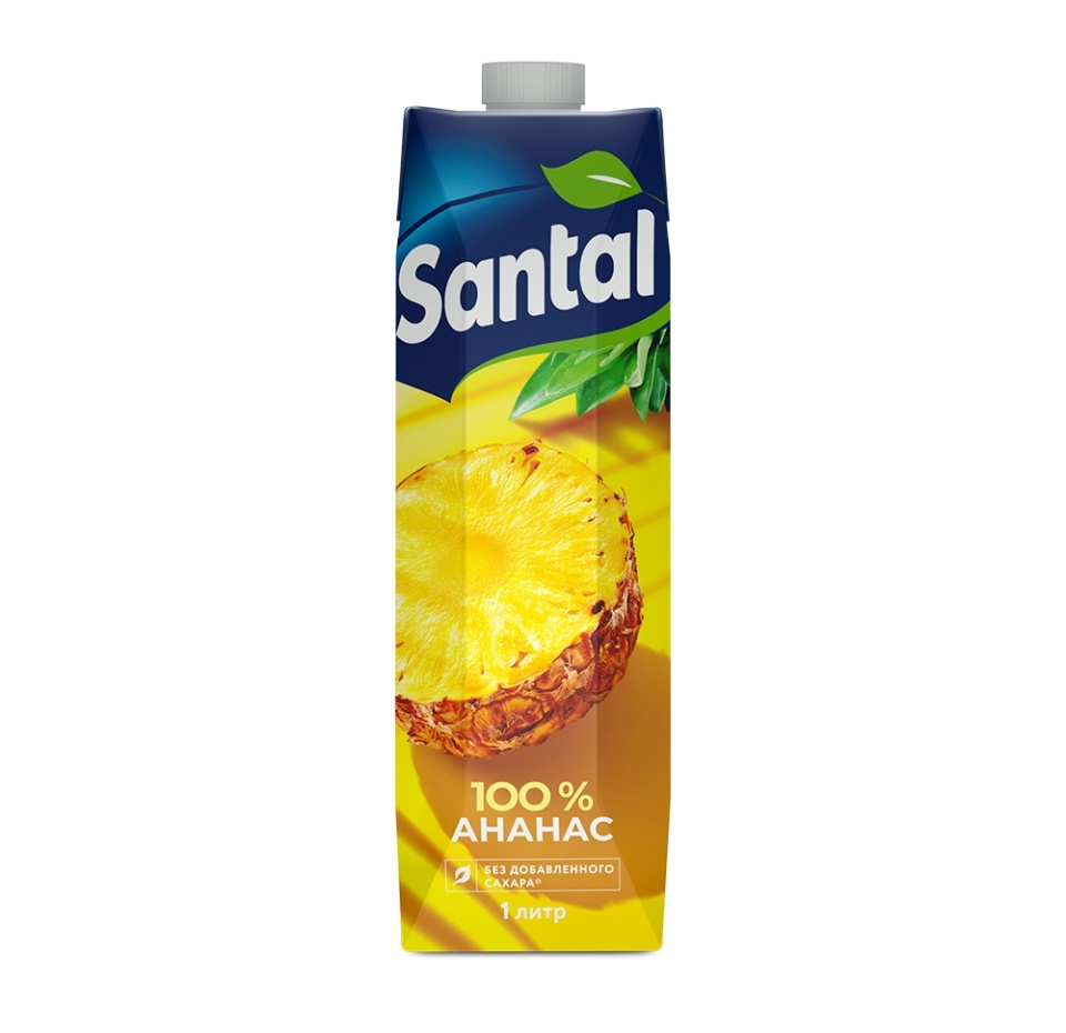 

Сок Santal Ананасовый 1 л