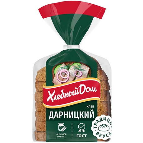 Хлеб Хлебный дом Дарницкий формовой нарезка 300 г