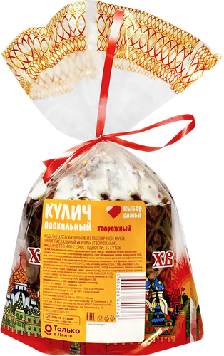 

Кулич Выбор семьи Пасхальный 400 г