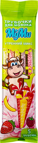 

Трубочки для молока МуМи Утренний микс, 30 г