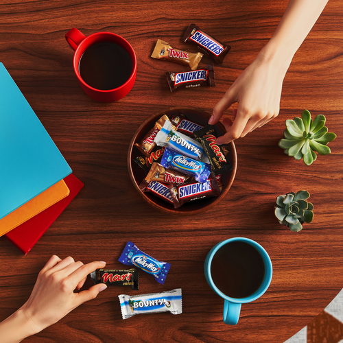 

Конфеты Twix Minis вес