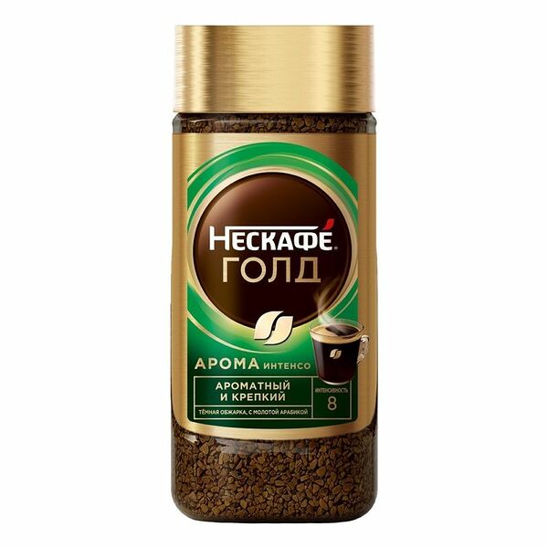 Кофе растворимый Нескафе Голд Арома Интенсо 85 г 