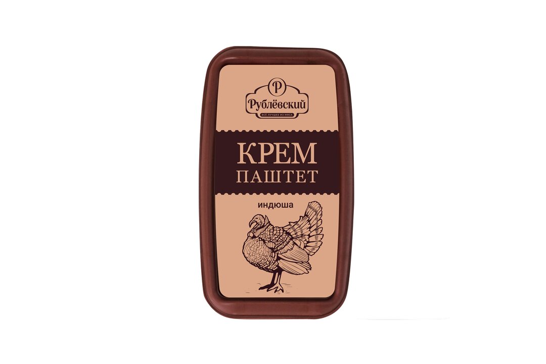 

Крем-паштет Рублевский Индюша из свинины и индюшиной печени 175 г