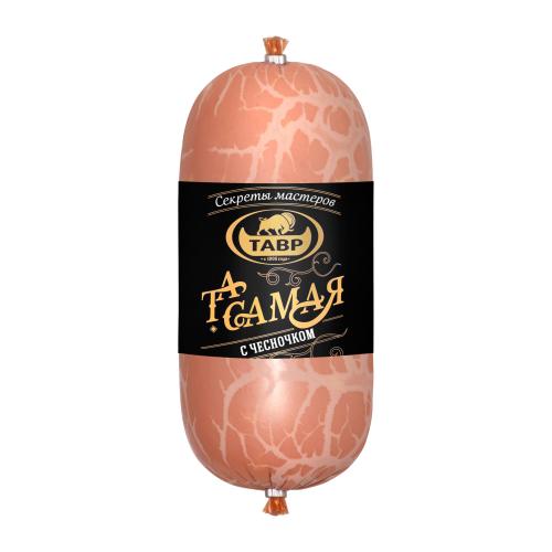 

Колбаса Тавр Та самая с чесночком варёная 400 г
