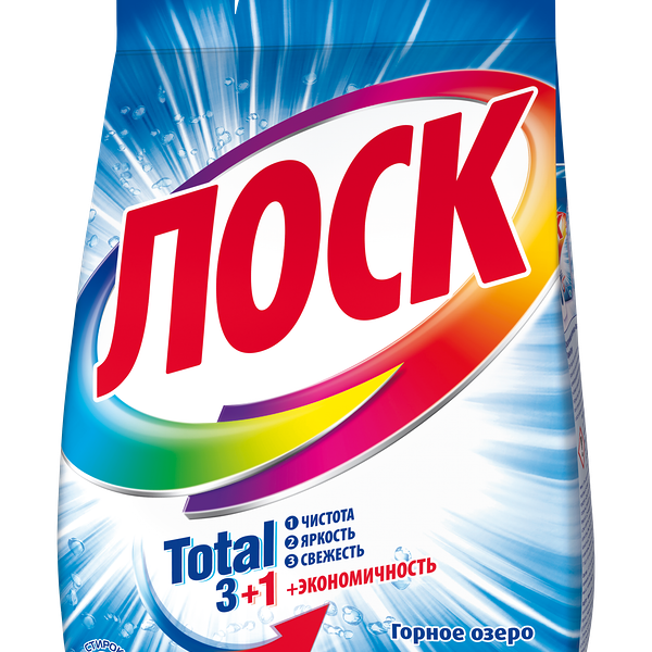 Стиральный порошок Лоск Горное Озеро Автомат 4.05 кг