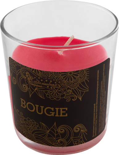 

Свеча Волшебная страна Charm Arom в стакане сладкая малина Арт. 007903