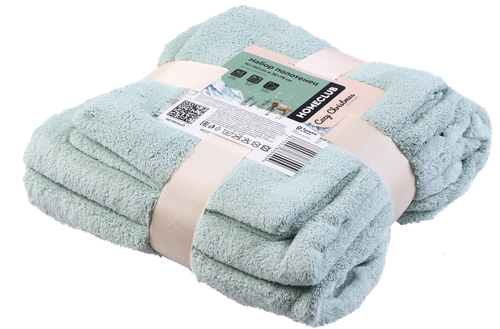 

Набор полотенец Homeclub Cozy Christmas 70х140 см и 35х75 см, микрофибра цвет в ассортименте