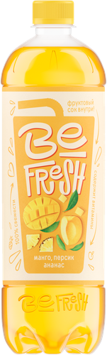 

Напиток сокосодержащий Be Fresh Манго ананас персик 900 мл