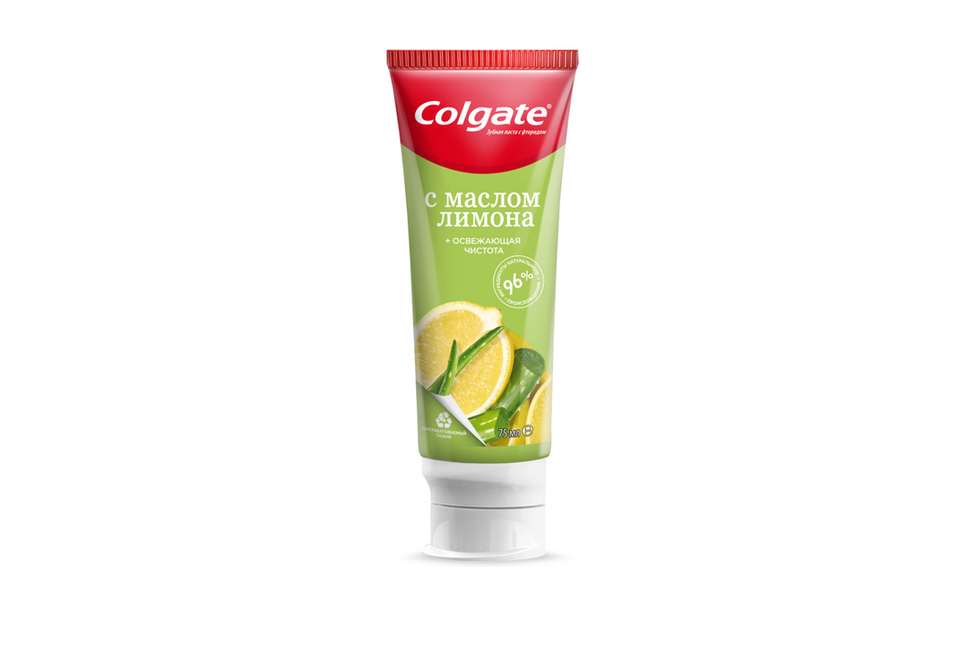 

Зубная паста Colgate Naturals Освежающая чистота с Маслом Лимона 75 мл