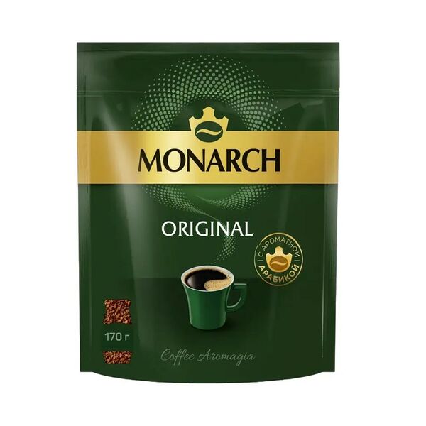 Кофе Monarch Original натуральный растворимый сублимированный 170 г