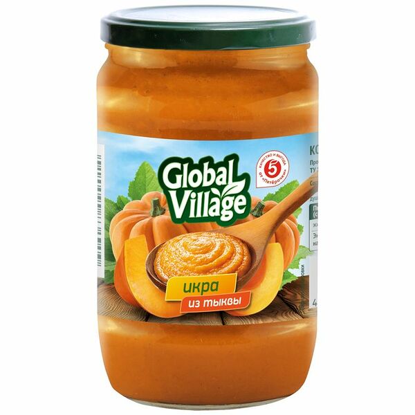 Икра Global Village из тыквы 350 г