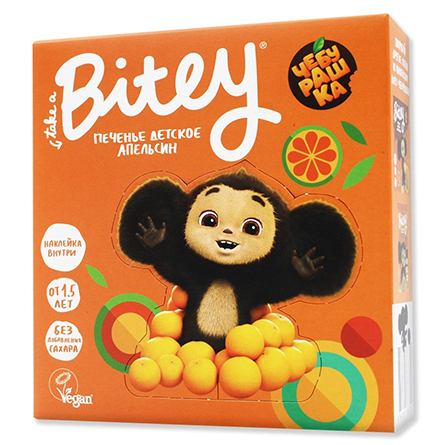 

Печенье детское Take a Bitey Апельсин безглютеновое 125 г