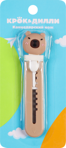 

Нож канцелярский Крок&Дилли Лапки