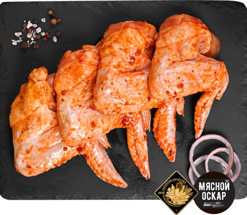 

Крылья куриные Лента Fresh в маринаде, вес