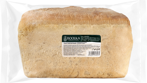 

Хлеб пшеничный формовой Boolka высший сорт 600 г