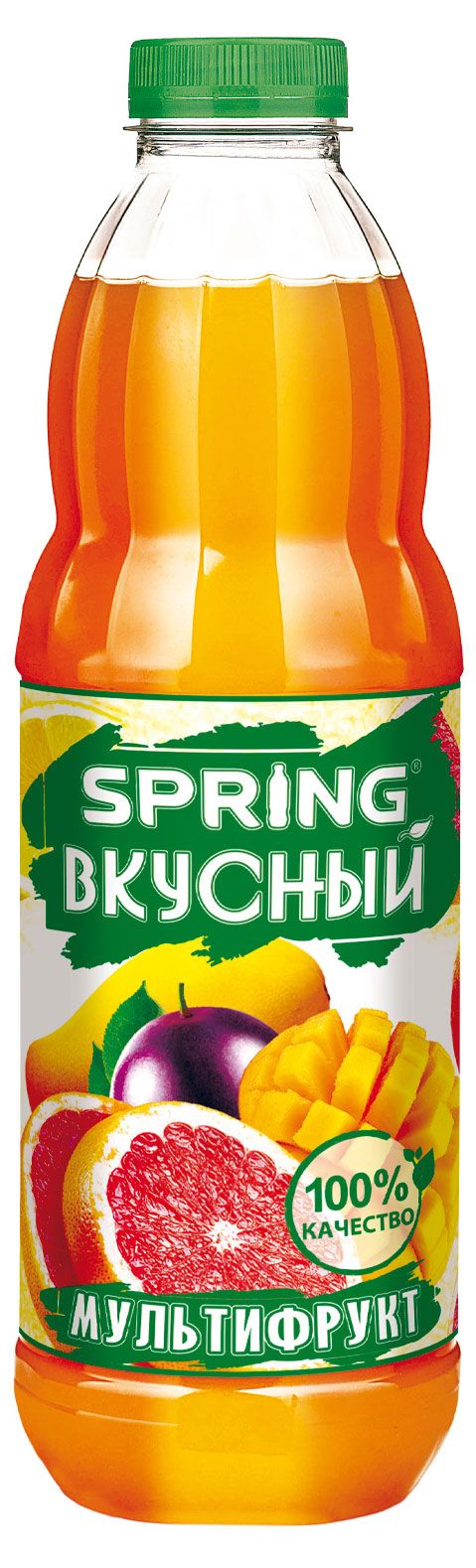 

Нектар Spring вкусный мультифруктовый 1л
