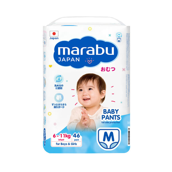 Подгузники-трусики Marabu M 6-11 кг 46 шт.