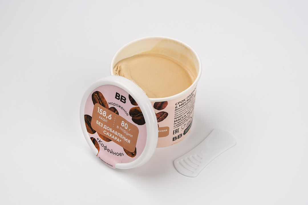 

Мороженое ВкусВилл Кофейное без добавления сахара 80 г