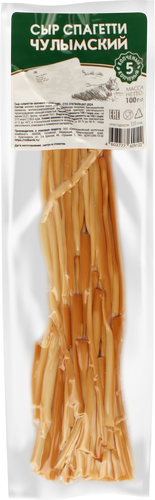 

Сыр копченый Чулымский Спагетти 22% без змж 100 г