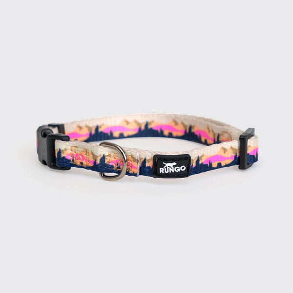 Ошейник Rungo 1х22-35 см горный розовый