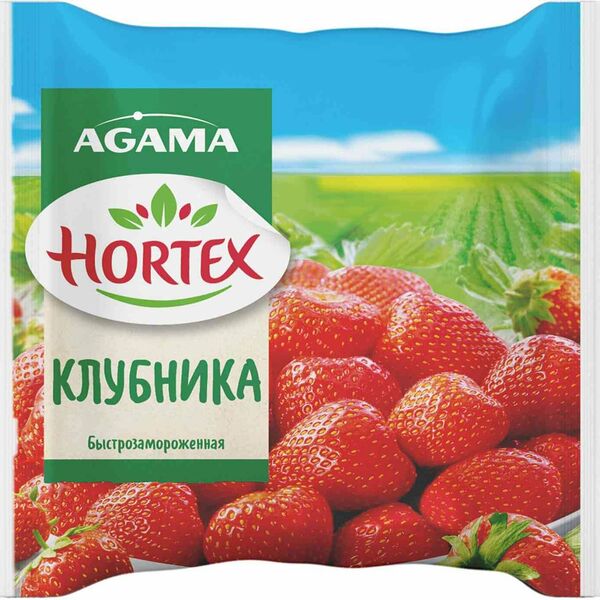 Клубника Agama Hortex свежезамороженная 300 г