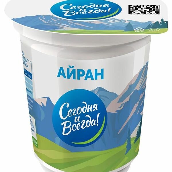 Айран Сегодня и Всегда 2% 200 г