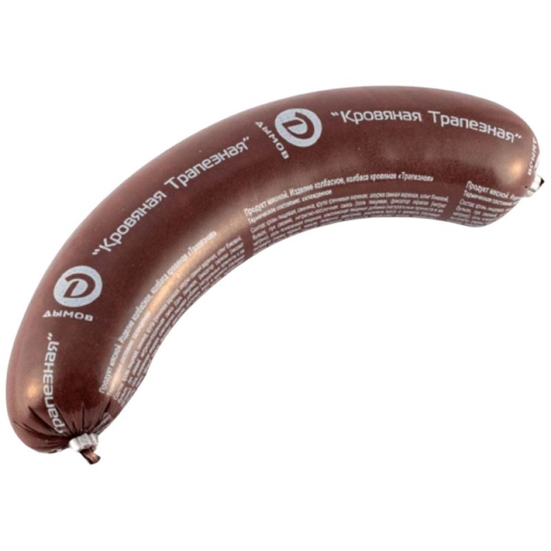 

Колбаса ливерная Дымов Трапезная кровяная 450 г