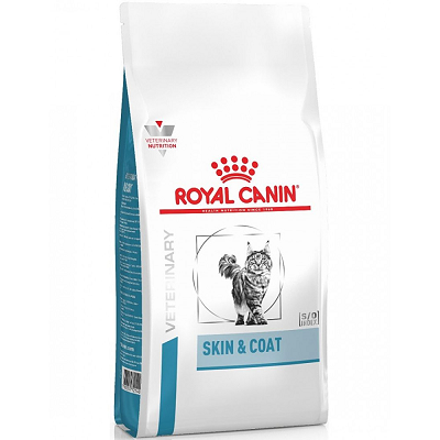 Корм сухой Royal Canin Skin & Coat для взрослых кошек для поддержания защитных функций кожи 0.4 кг